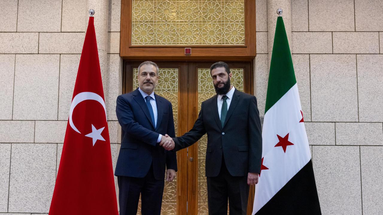 Dünya basını Fidan'ın Şam ziyaretine ilgi gösterdi