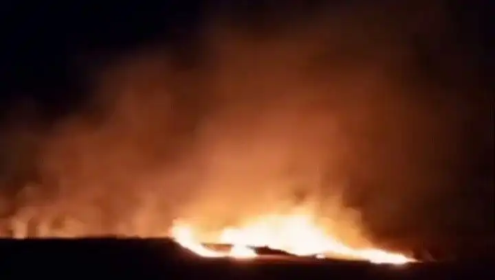 Tekirdağ'da 20 Dekar Buğday Tarlası Alev Alev Yandı: Çiftçilerin Yüzü Güldü!