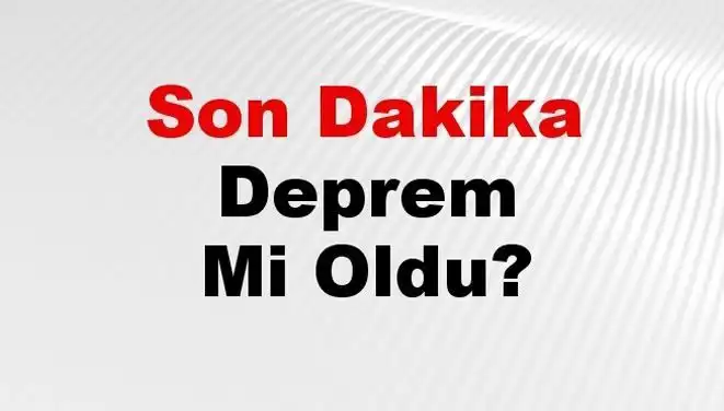 Konya'da Son Dakika Deprem: Detaylar ve Gelişmeler Burada!
