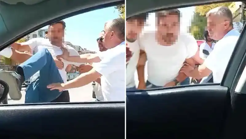 Dolmuş Şoförü, Trafikte Yürekleri Ağızlara Getiren Olay!