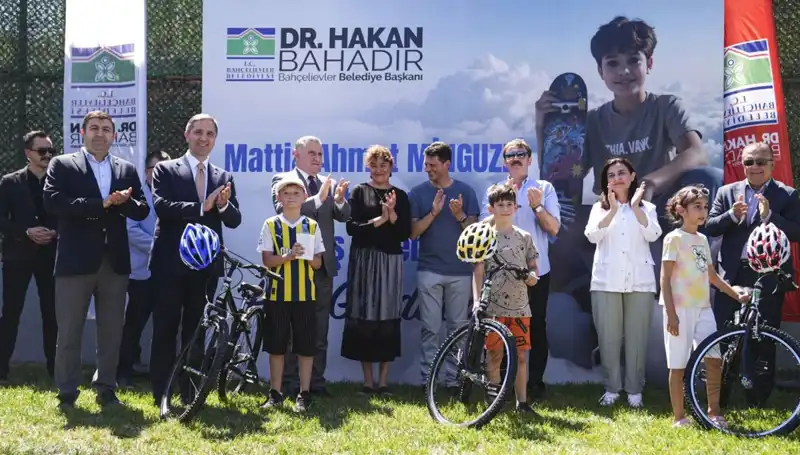 Bahçelievler'de Gençler İçin Yeni Bir Cennet: Mattia Ahmet Minguzzi Skate Parkı Açıldı!