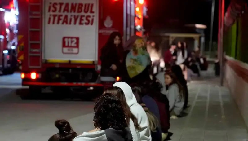 Kız Öğrenci Yurdunda Korkutan Yangın: 2500 Kişiyi Tehdit Eden Anlar