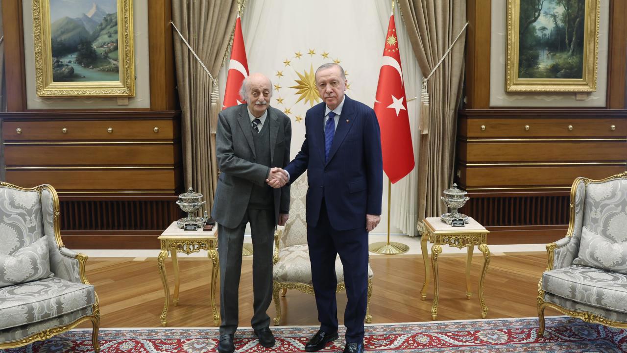 Lübnan'daki Dürzi lider Canbolat'tan Türkiye ve Suriye hakkında açıklama