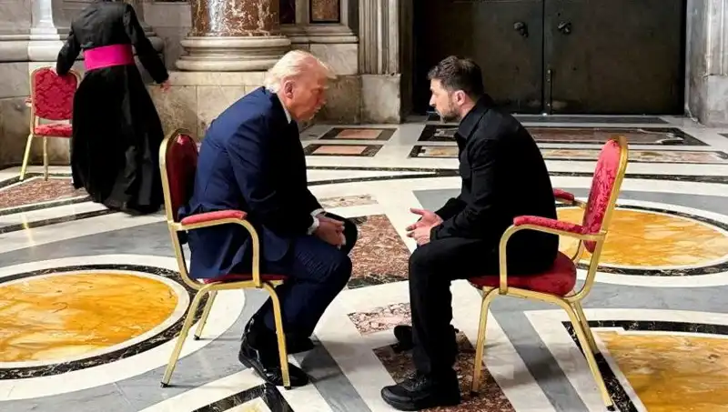 Zelenski'den Trump Açıklaması: Vatikan'daki Görüşme En İyisiydi!