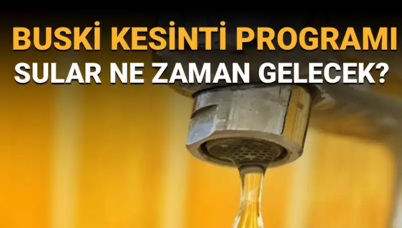 Bursa Nilüfer'de Su Kesintileri Merak Ediliyor: Ne Zaman Gelecek?