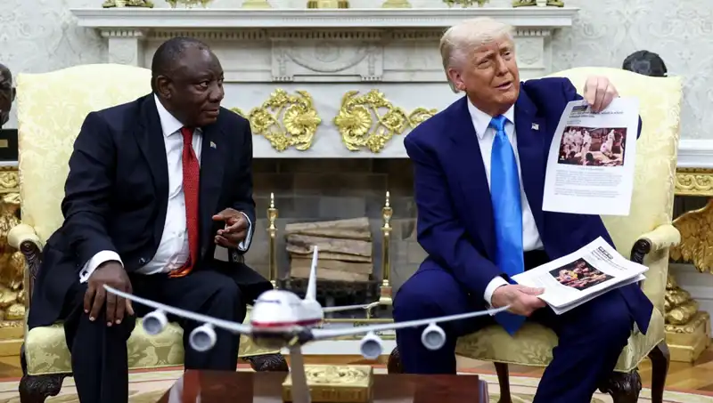 Trump'tan Çarpıcı Açıklama: Güney Afrika'da Beyazlara Soykırım İddiası!