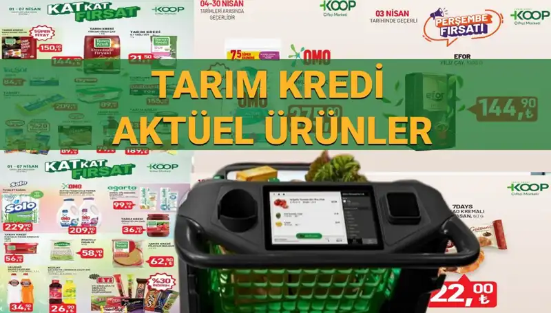 Tarım Kredi Marketleri Nisan'da Büyük İndirimlerle Müşterilerini Bekliyor!