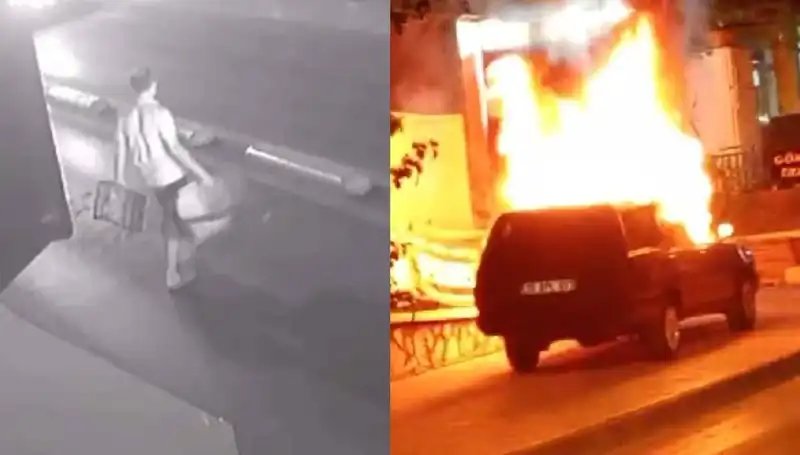 Boşanma Sürecindeki Adam, Eşinin Araçlarını Alev Alev Yaktı!
