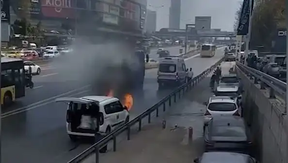 Yanan Araca TOMA ile Müdahale: İnanılmaz Olayın Ayrıntıları